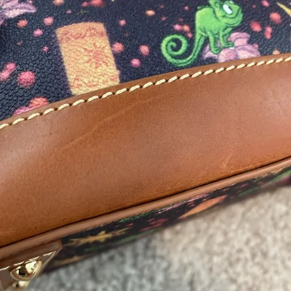 Disney Dooney & Bourke Tangled Rapunzel Satchel - Picture 6 of 11